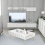 Hanah Home Lyon 3 - Blanco y Oro